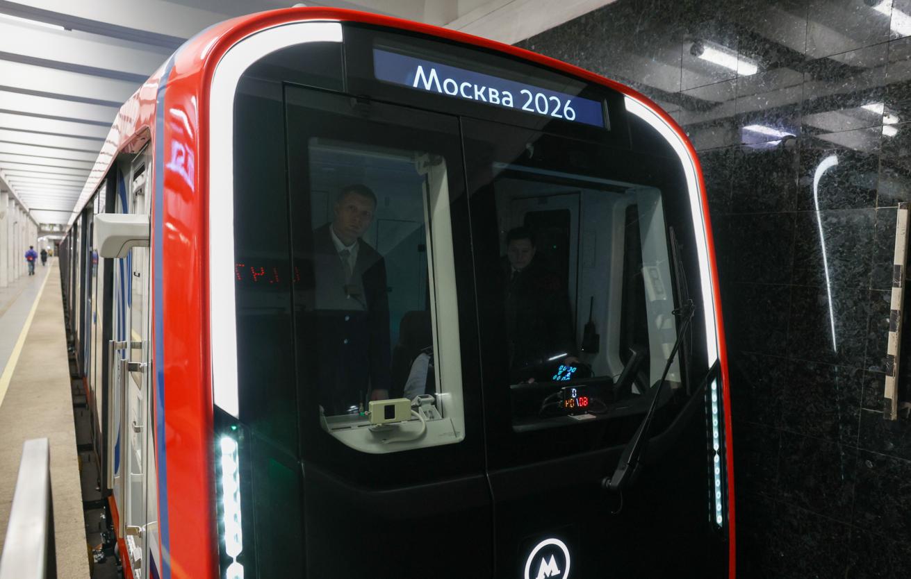 Зеленая ветка метро обновилась двухсотым вагоном «Москва-2026»