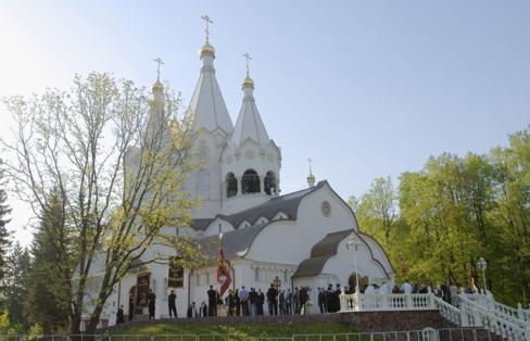 Храм в честь Воскресения Христова и новомучеников и исповедников Российских, расположенный на Бутовском полигоне. ИТАР-ТАСС/ Юрий Машков/ Архив