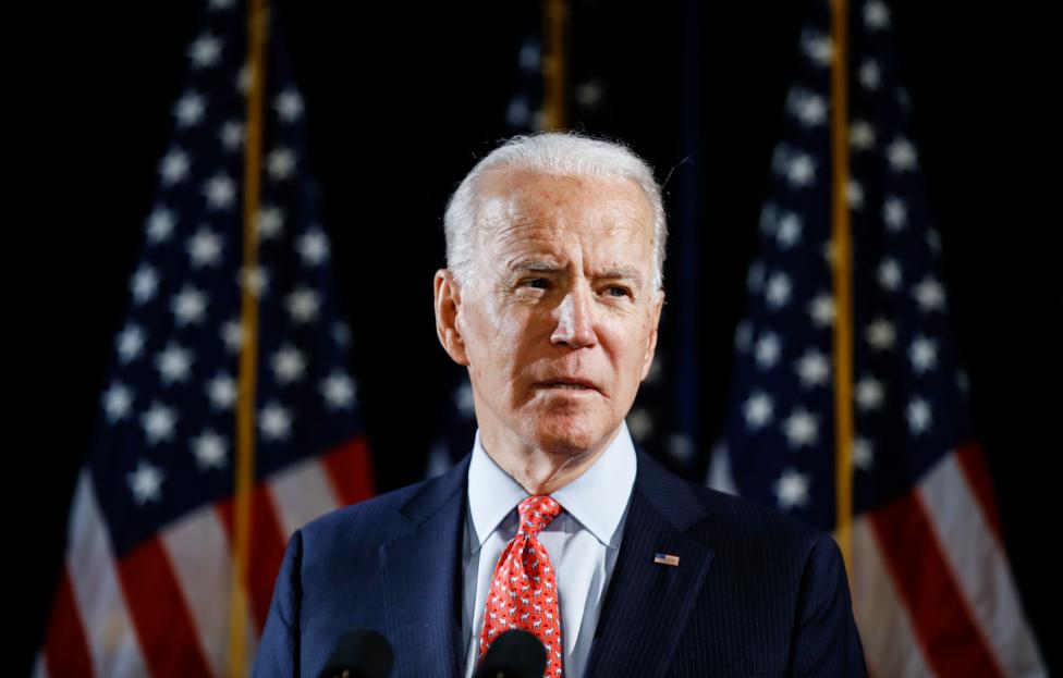 Кандидат в президенты США Джозеф Байден AP Photo/ Matt Rourke