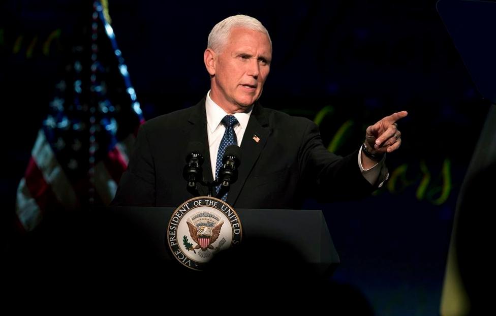 Вице-президент США Майкл Пенс AP Photo/ Jose Luis Magana