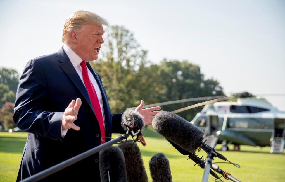 Президент США Дональд Трамп  AP Photo/ Andrew Harnik