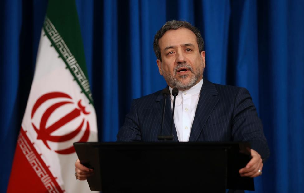 Заместитель министра иностранных дел Ирана Аббас Арагчи AP Photo/ Vahid Salemi