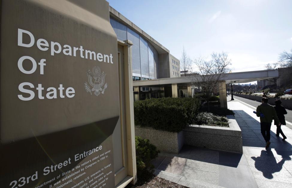 Здание Государственного департамента США REUTERS/ Joshua Roberts