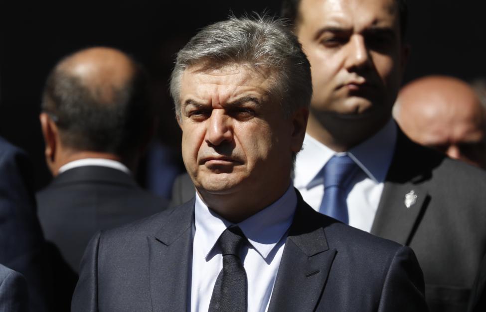 Исполняющий обязанности премьер-министра Армении Карен Карапетян Артем Геодакян/ ТАСС