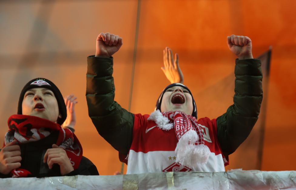 Болельщики "Спартака" Валерий Шарифулин/ ТАСС