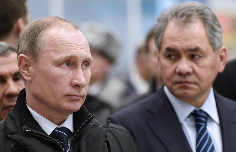 Владимир Путин и Сергей Шойгу Алексей Никольский/ пресс-служба президента РФ/ ТАСС