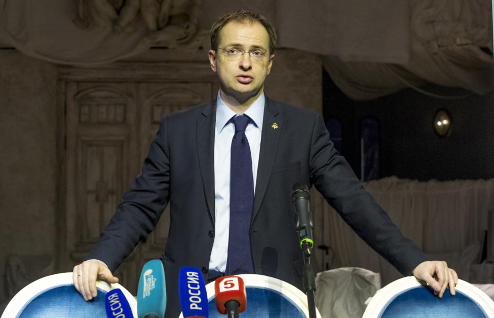 Министр культуры РФ Владимир Мединский  Руслан Шамуков/ ТАСС, архив