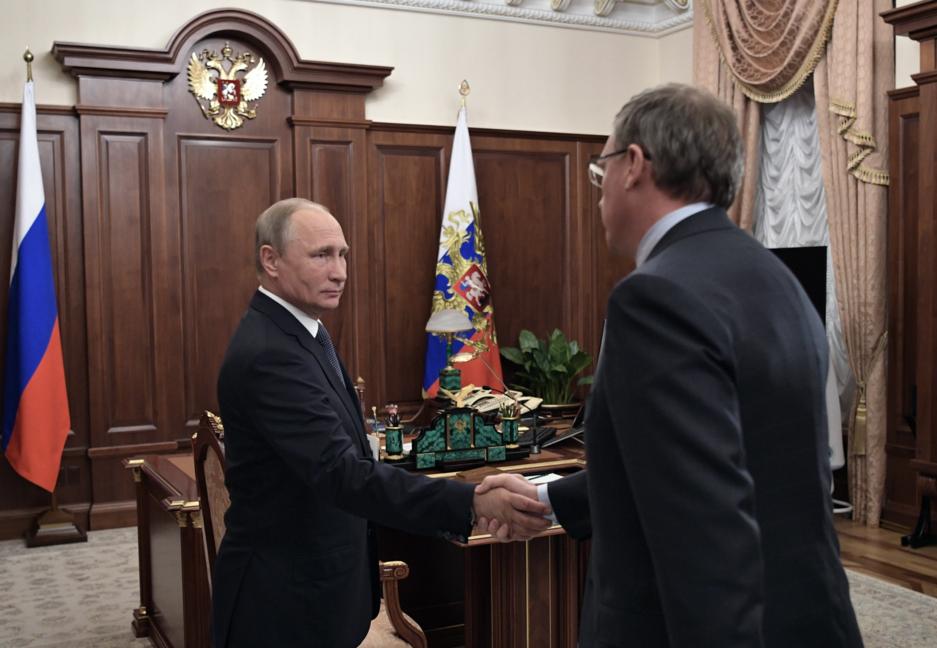 С президентом РФ Владимиром Путиным во время встречи в Кремле, 2017 год  Алексей Никольский/ пресс-служба президента РФ/ ТАСС 