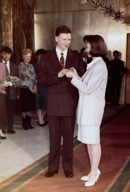 С супругой Татьяной Личный архив Александра Буркова