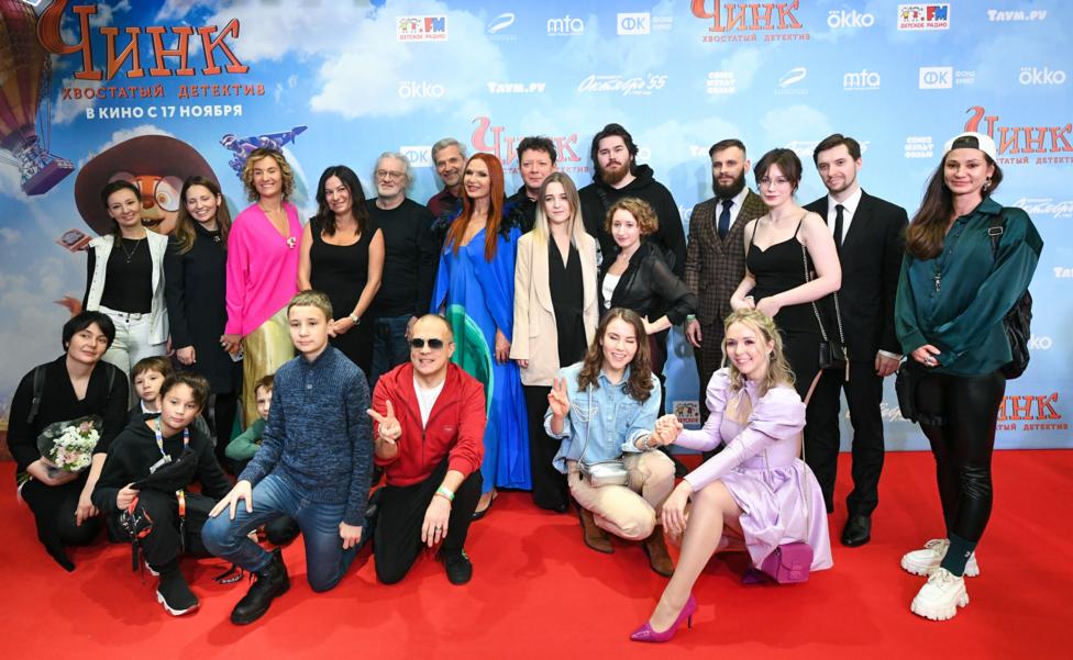 В Москве прошла премьера анимационного фильма "Чинк: хвостатый детектив"