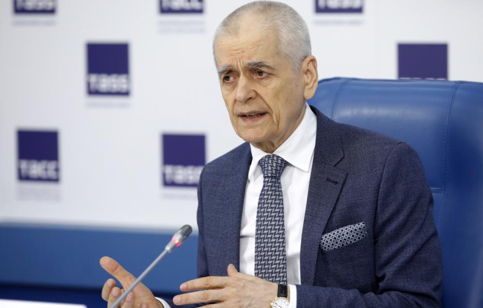 Az Orosz Oktatási Akadémia elnökhelyettese, Gennagyij Onishchenko orosz tudományos akadémia. Mihail Pochuev/ TASZSZ