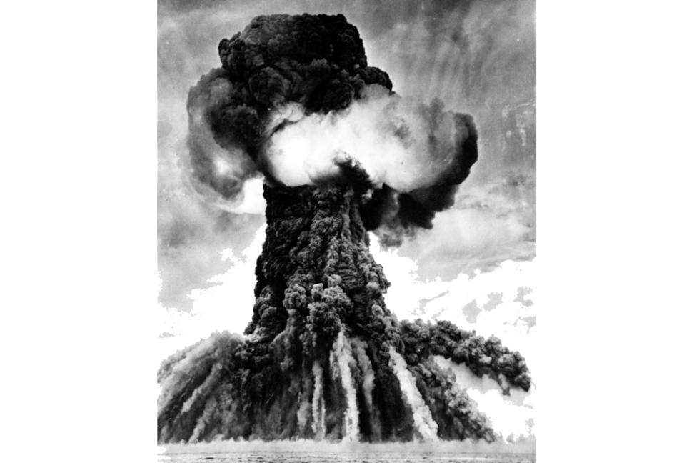 Подземный ядерный взрыв на Семипалатинском полигоне ТАСС