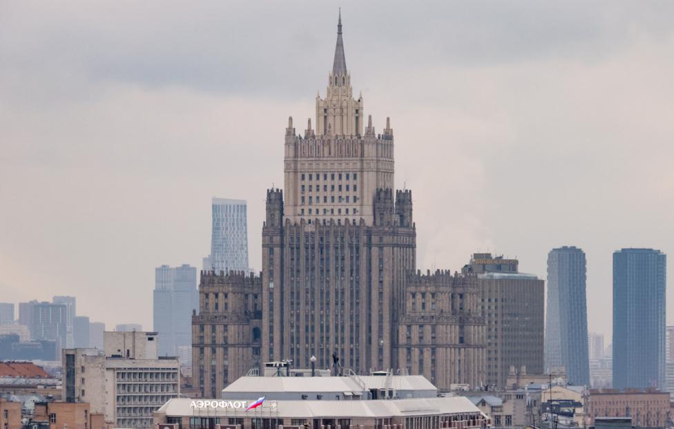 Здание Министерства иностранных дел РФ. Михаил Метцель/ ТАСС