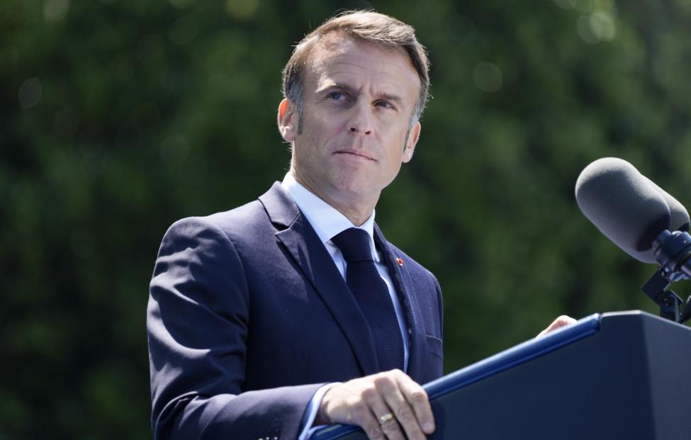 Президент Франции Эмманюэль Макрон. AP Photo/ Evan Vucci