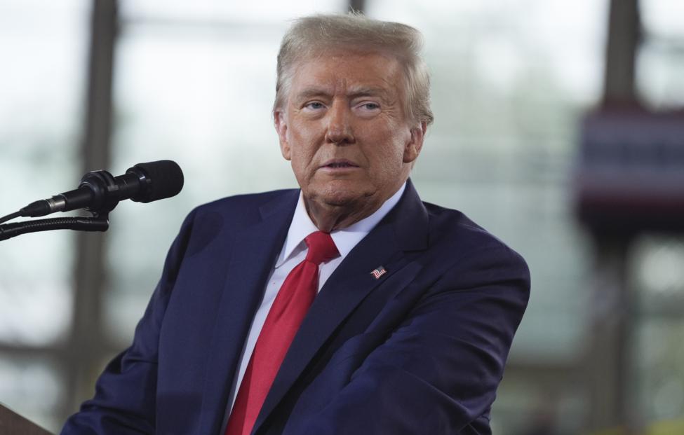 Президент США Дональд Трамп. AP Photo/ Evan Vucci