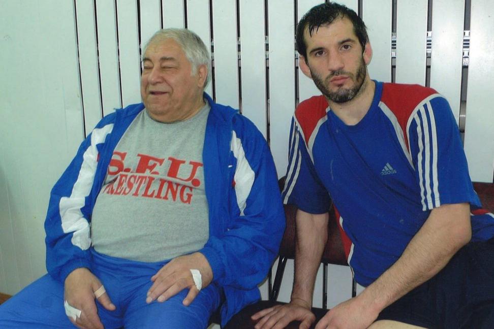 Дмитрий Миндиашвили и Бувайсар Сайтиев. Академия борьбы имени Д. Г. Миндиашвили