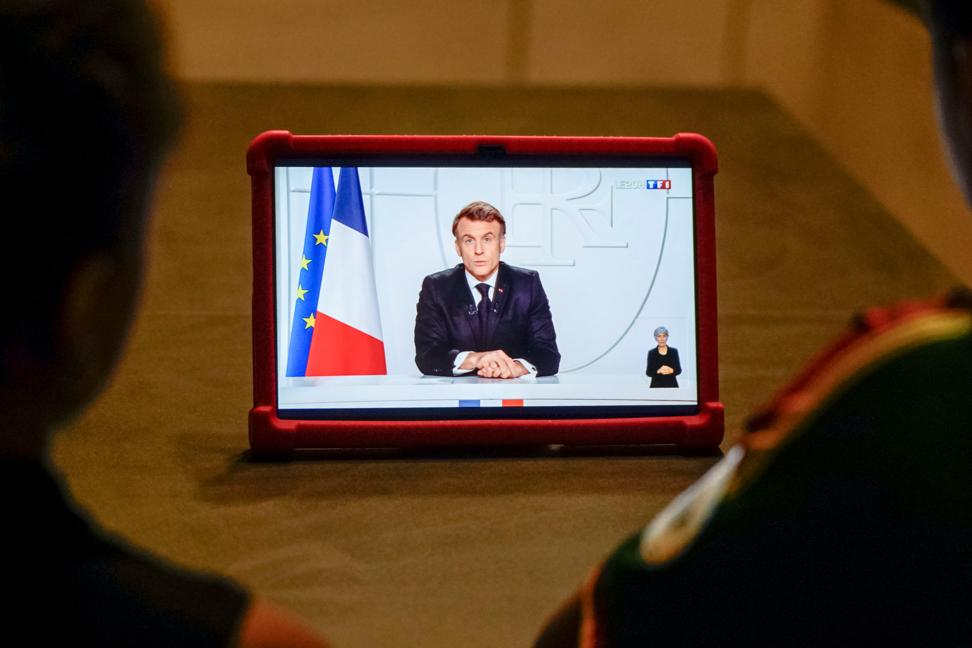Президент Франции Эмманюэль Макрон. Frédéric Pétry/ Hans Lucas via Reuters Connect