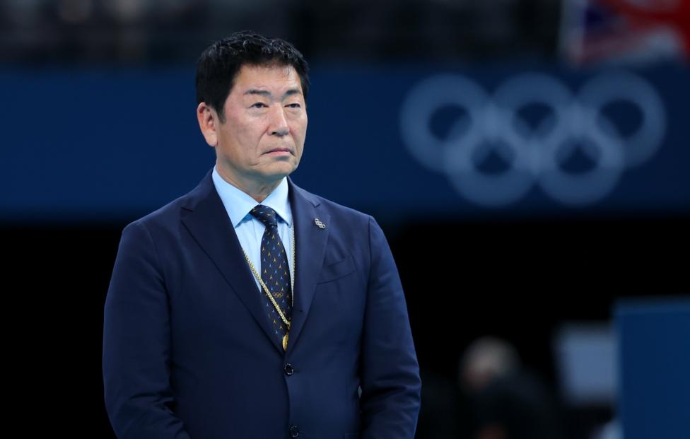 Глава Международной федерации гимнастики Моринари Ватанабэ. Naoki Nishimura/ AFLO via Reuters Connect