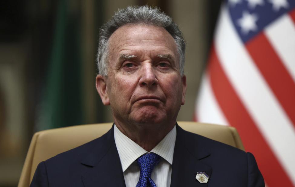Спецпосланник президента США Стивен Уиткофф. Evelyn Hockstein/ Pool Photo via AP