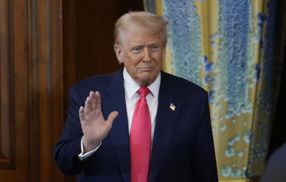 Президент США Дональд Трамп. AP Photo/ J. Scott Applewhite