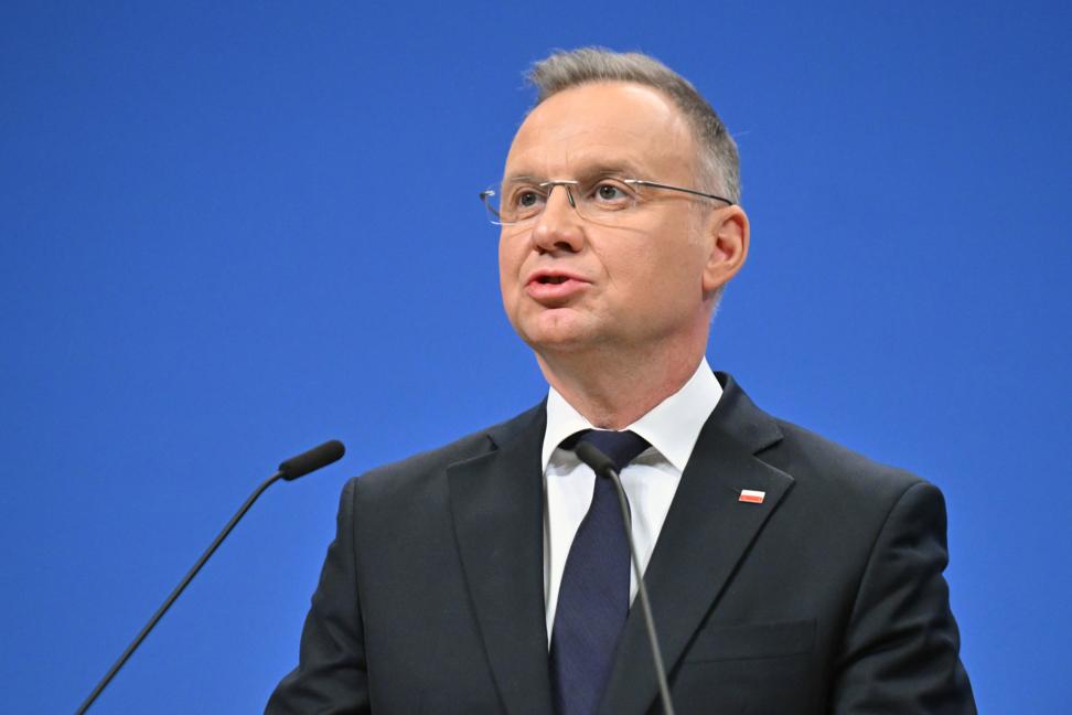 Президент Польши Анджей Дуда. Dursun Aydemir/ Anadolu via Getty Images
