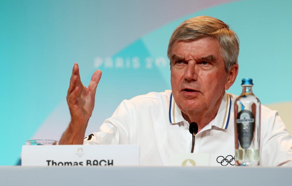 Президент МОК Томас Бах. George Mattock/ Getty Images