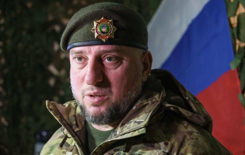 Замначальника Главного военно-политического управления ВС РФ, командир спецназа "Ахмат" МО РФ генерал-лейтенант Апты Алаудинов. Владимир Гердо/ ТАСС