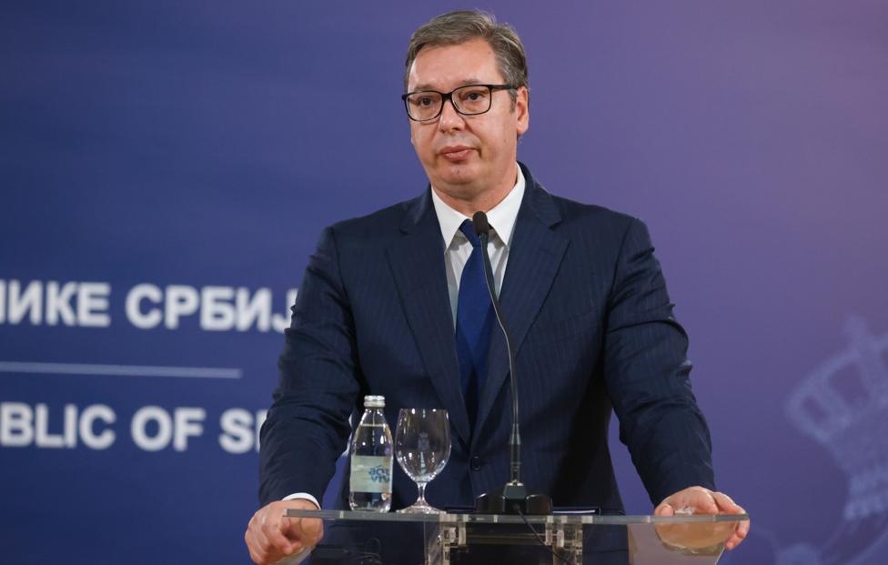 Президент Сербии Александар Вучич . Пресс-служба МИД РФ/ ТАСС