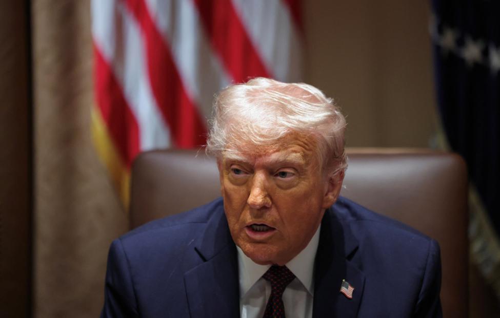 Президент США Дональд Трамп. REUTERS/ Carlos Barria