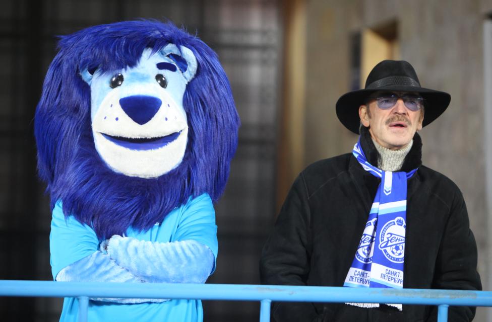 На матче Лиги Европы по футболу между 