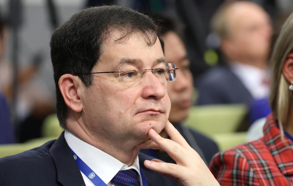 Первый заместитель постоянного представителя России при ООН Дмитрий Полянский . Валерий Шарифулин/ ТАСС