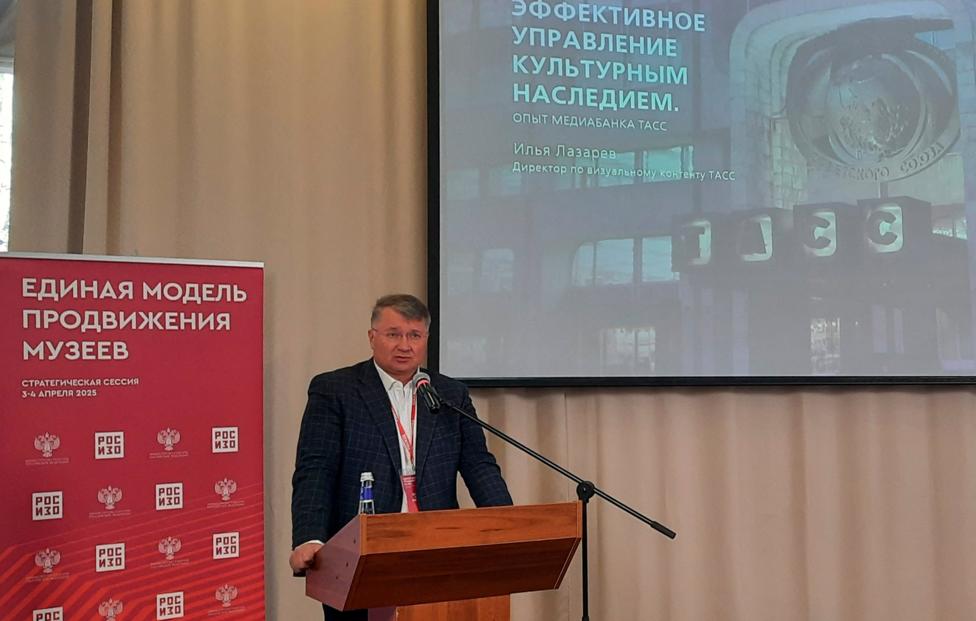Директор по визуальному контенту ТАСС Илья Лазарев. Александра Файзулаева/ ТАСС