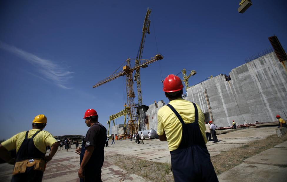 Недостроенная атомная электростанция "Белене", Болгария. REUTERS/ Stoyan Nenov