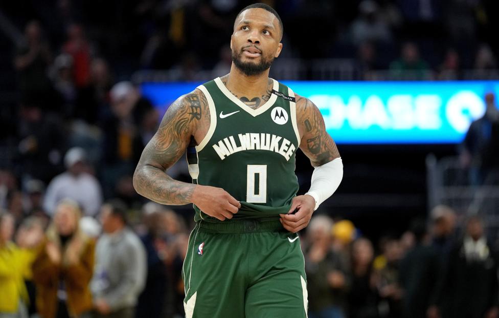 Разыгрывающий "Милуоки" Дамиан Лиллард. Thearon W. Henderson/ Getty Images