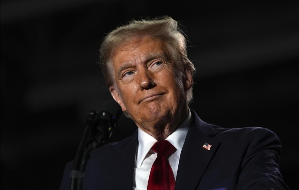 Президент США Дональд Трамп. AP Photo/ Julia Demaree Nikhinson