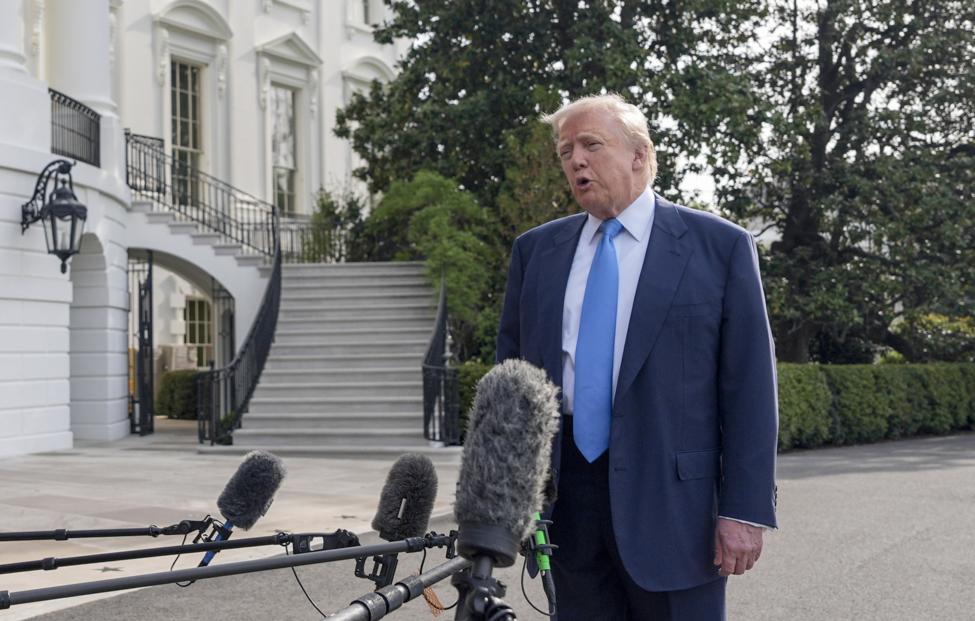 Президент США Дональд Трамп. AP Photo/ Alex Brandon
