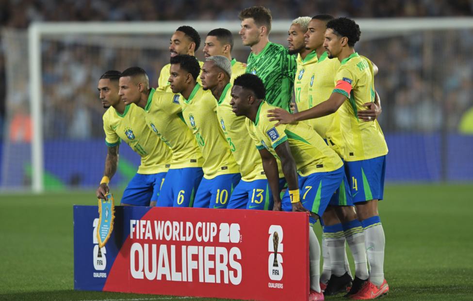 Футболисты сборной Бразилии. Marcelo Endelli/ Getty Images