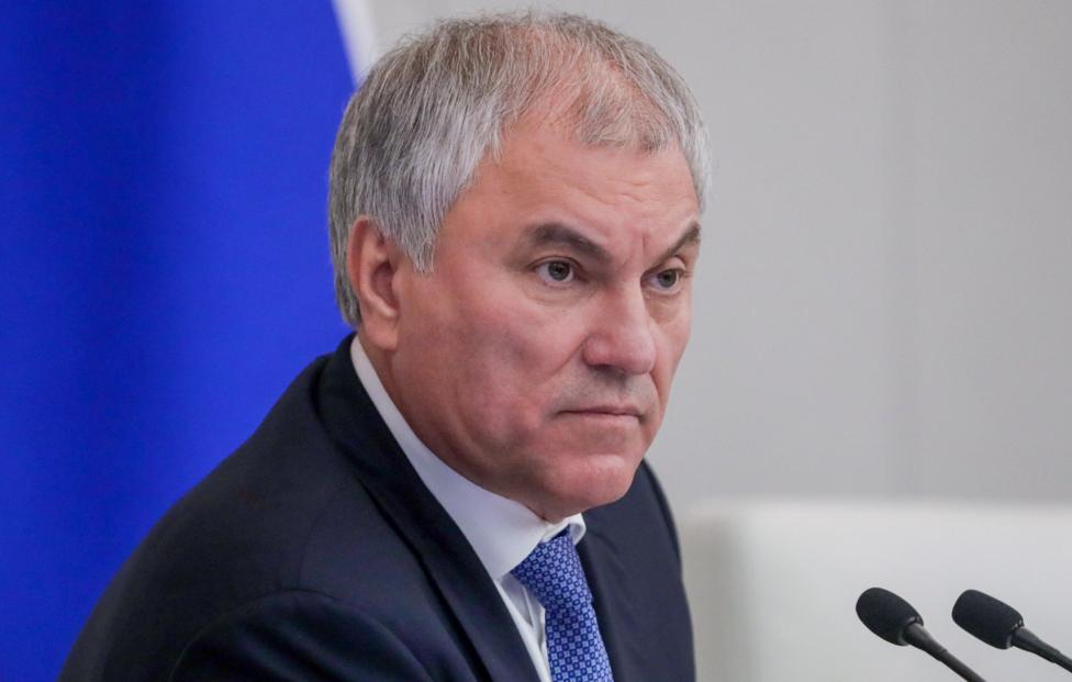 Спикер Государственной Думы РФ Вячеслав Володин. Марат Абулхатин/ ТАСС