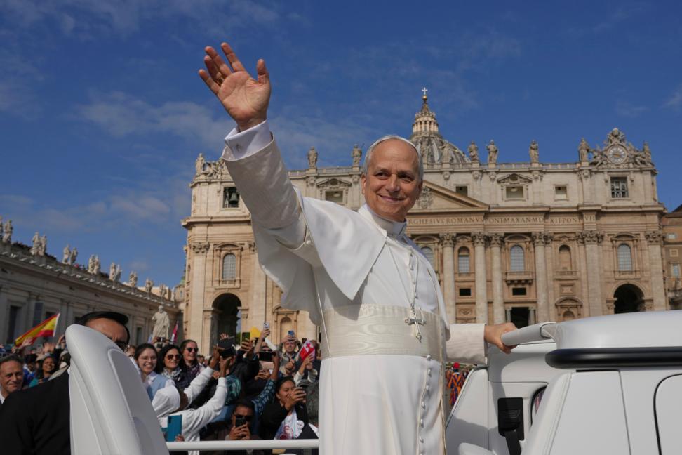 Папа Римский Лев XIV. AP Photo/ Andrew Medichini