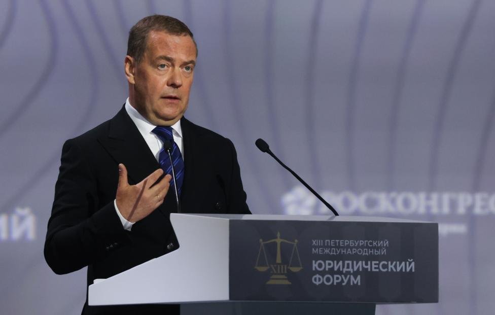 Зампред Совбеза России Дмитрий Медведев. Александр Демьянчук/ ТАСС
