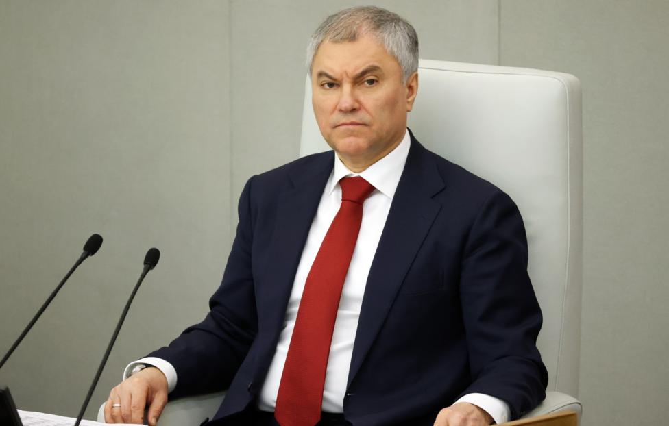Председатель Госдумы Вячеслав Володин. Антон Новодережкин/ ТАСС