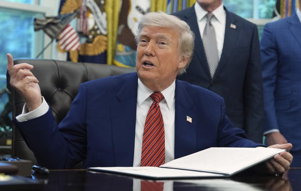 Президент США Дональд Трамп. AP Photo/ Evan Vucci