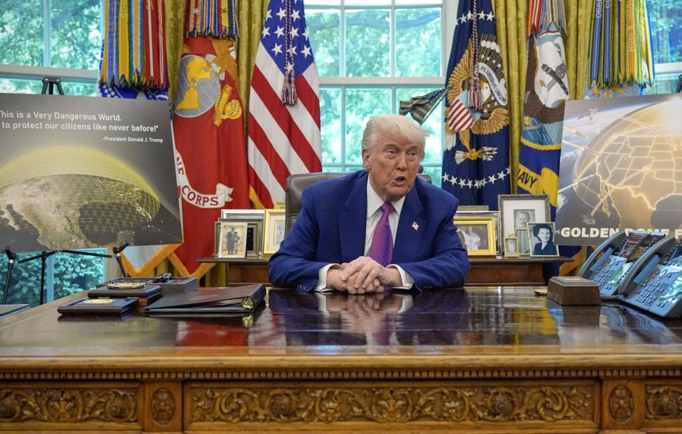 Президент США Дональд Трамп. AP Photo/ Alex Brandon