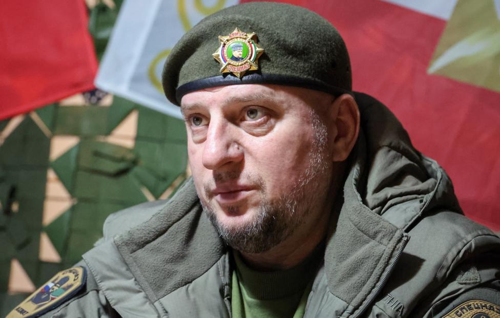 Командир спецназа "Ахмат", заместитель начальника главного военно-политического управления Минобороны РФ Апти Алаудинов. Максим Григорьев/ ТАСС