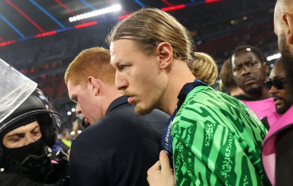 Вратарь ПСЖ Матвей Сафонов. Carl Recine/ Getty Images