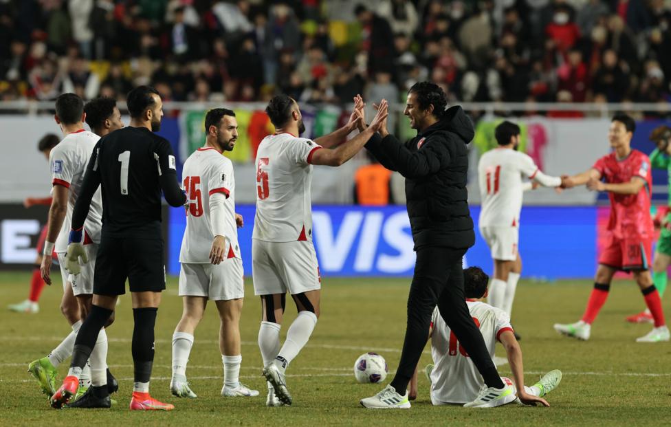 Игроки сборной Иордании. Han Myung-Gu/ Getty Images