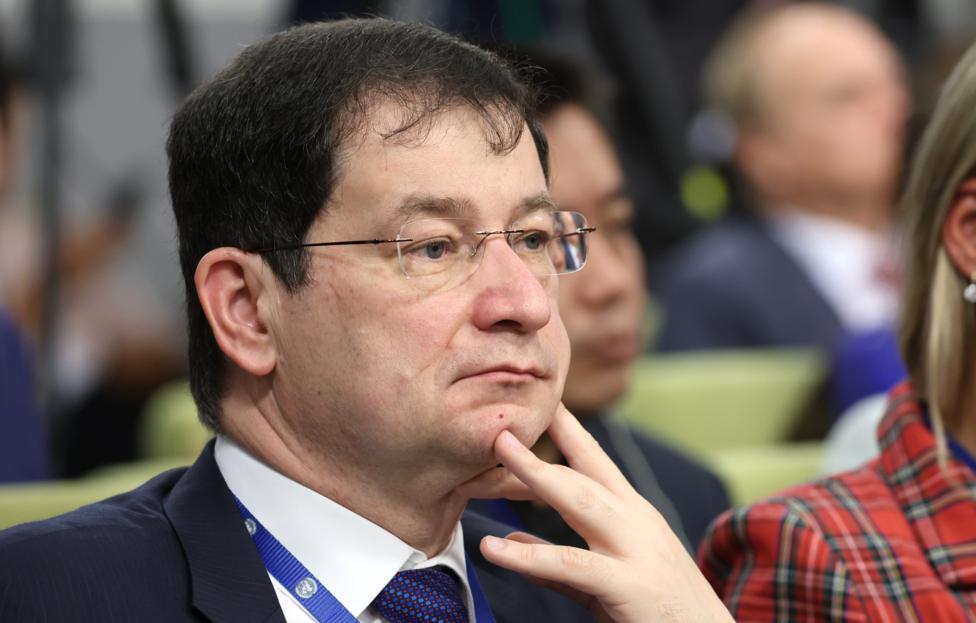 Первый заместитель постоянного представителя России при ООН Дмитрий Полянский. Валерий Шарифулин/ ТАСС