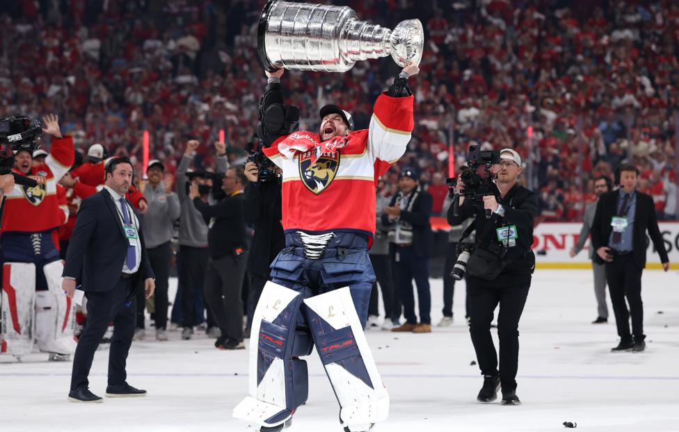 Вратарь "Флориды" Сергей Бобровский. Christian Petersen/ Getty Images