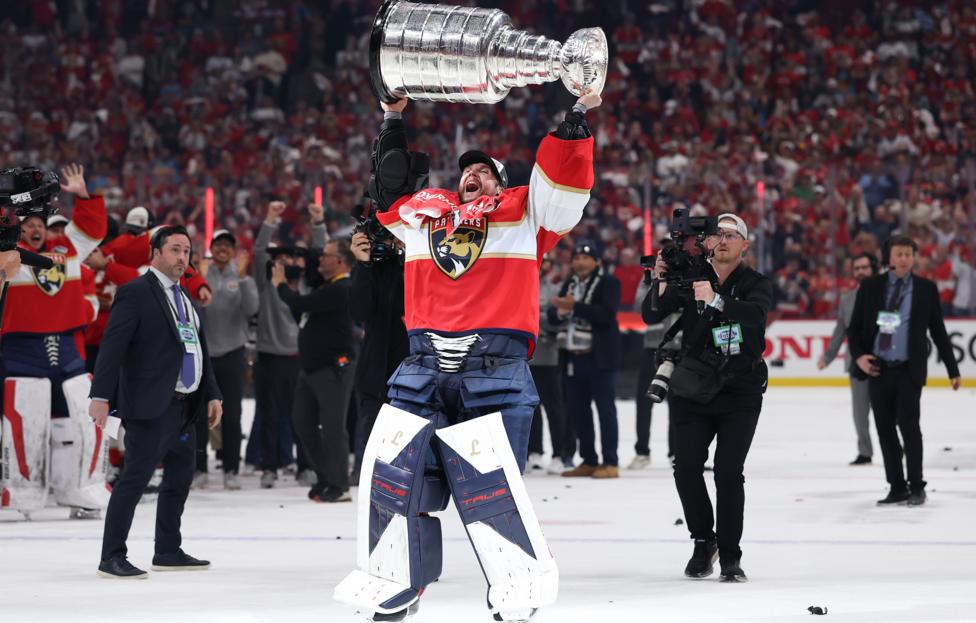 Вратарь "Флориды" Сергей Бобровский. Christian Petersen/ Getty Images