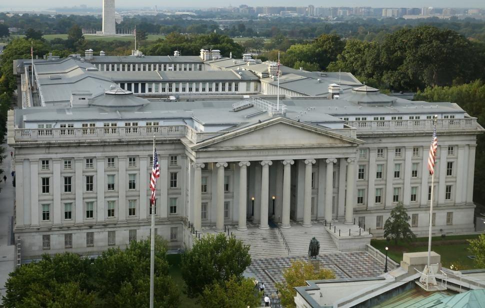 Здание Министерства финансов США. Chip Somodevilla/ Getty Images